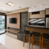 Apartamento semimobiliado no Bigorrilho com 3 quartos e 2 vagas